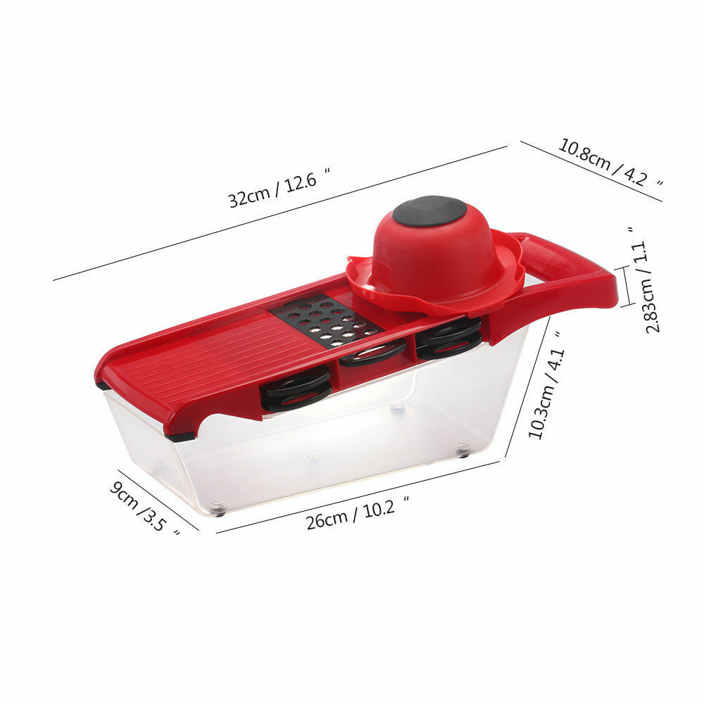 Yosoo 7in1 Mandoline Slicer Vegetable Food Slicer Kitchen Chopper Cutter Friut Tomato